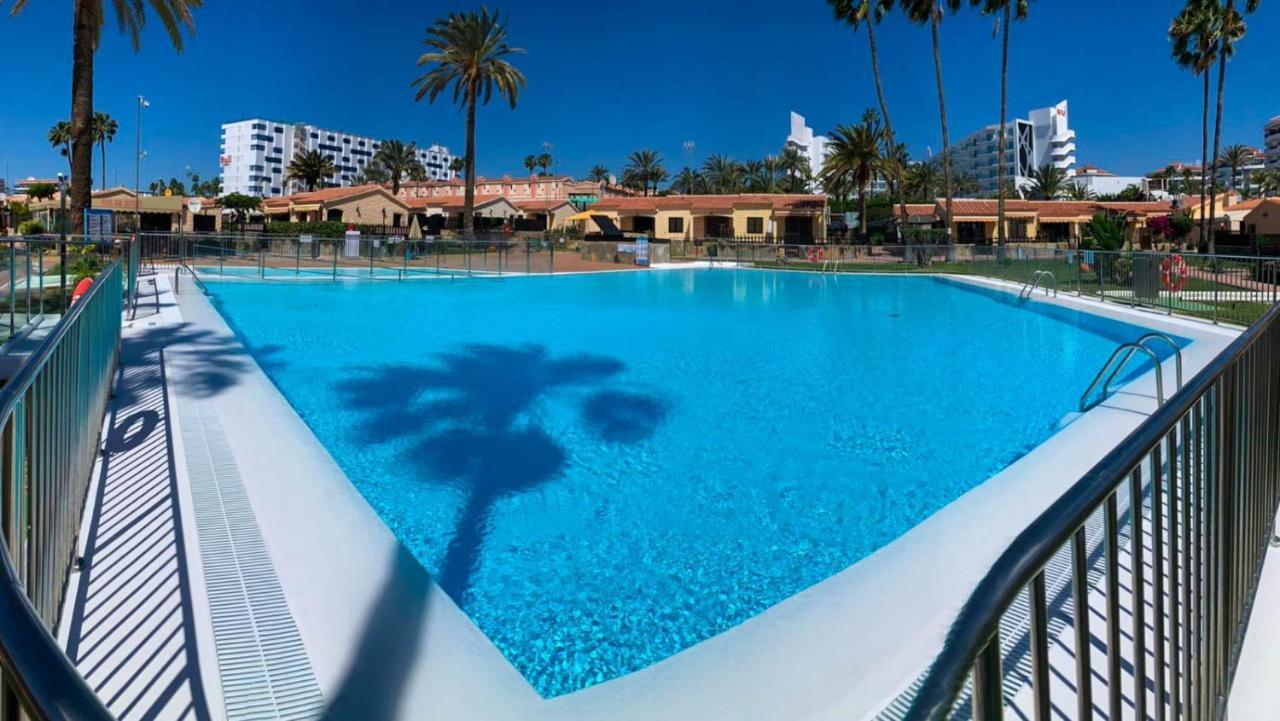 Vila Bungalow Con Flamboyan En Maspalomas Playa del Inglés Exteriér fotografie