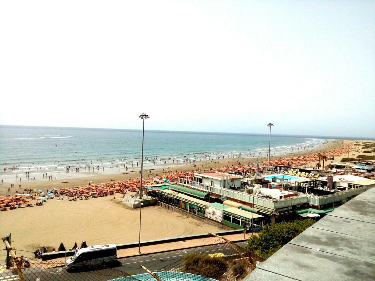 Vila Bungalow Con Flamboyan En Maspalomas Playa del Inglés Exteriér fotografie