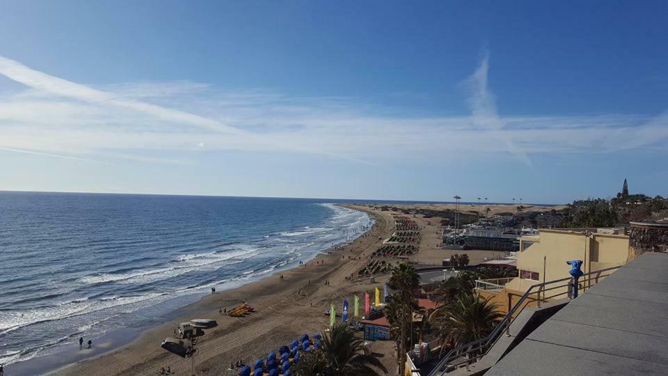 Vila Bungalow Con Flamboyan En Maspalomas Playa del Inglés Exteriér fotografie